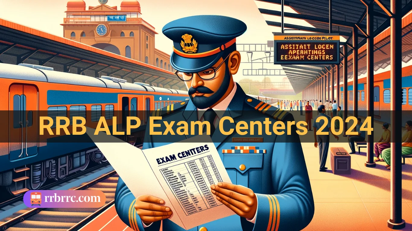rrb alp exam centers